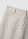Wide-leg trousers in multicolour striped lyocell linen blend_5