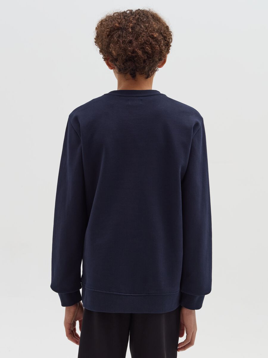 Sweatshirt with snowboard print_2
