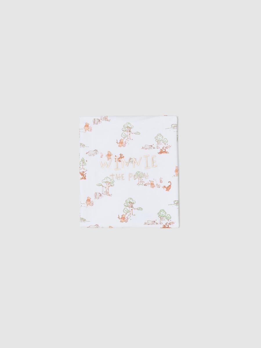 Winnie The Pooh cot blanket in cotton_0