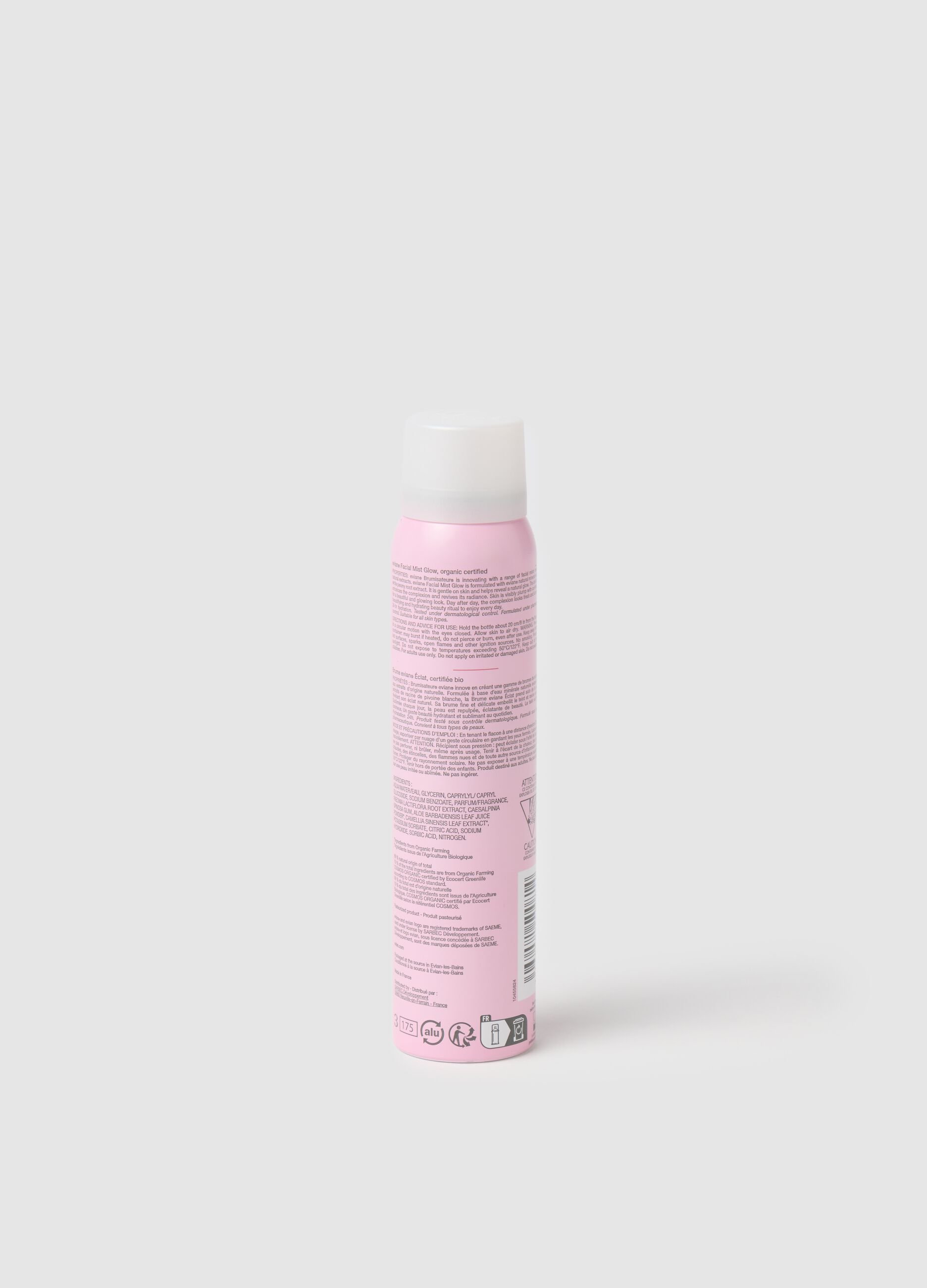 Evian facial mist glow
