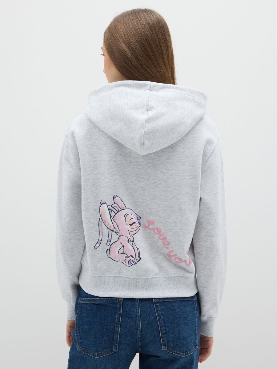 Felpa in misto cotone grigia regular fit_2