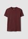 Brown pure cotton short sleeve t-shirt regular fit_4