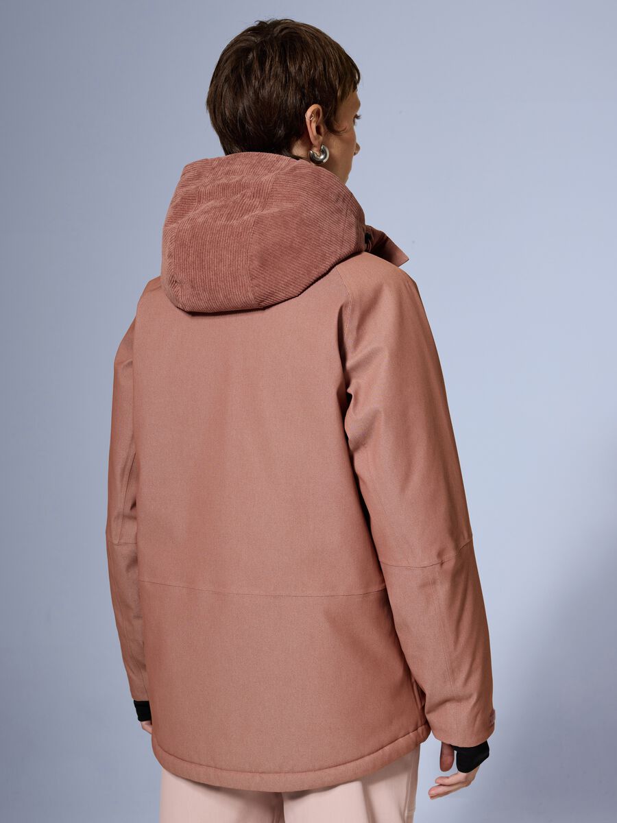 Ski jacket with velvet inserts ALTAVIA WITH DEBORAH COMPAGNONI_4