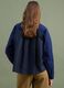 Blue pure cotton regular-fit shacket_3