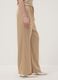 Beige wide-leg trousers with regular waist_3