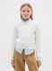 White Regular Fit Girl's Sweater_0