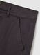 Grey slim fit stretch cotton blend cargo trousers_5