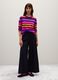 Multicolour Striped Sweater in Pure Wool_0
