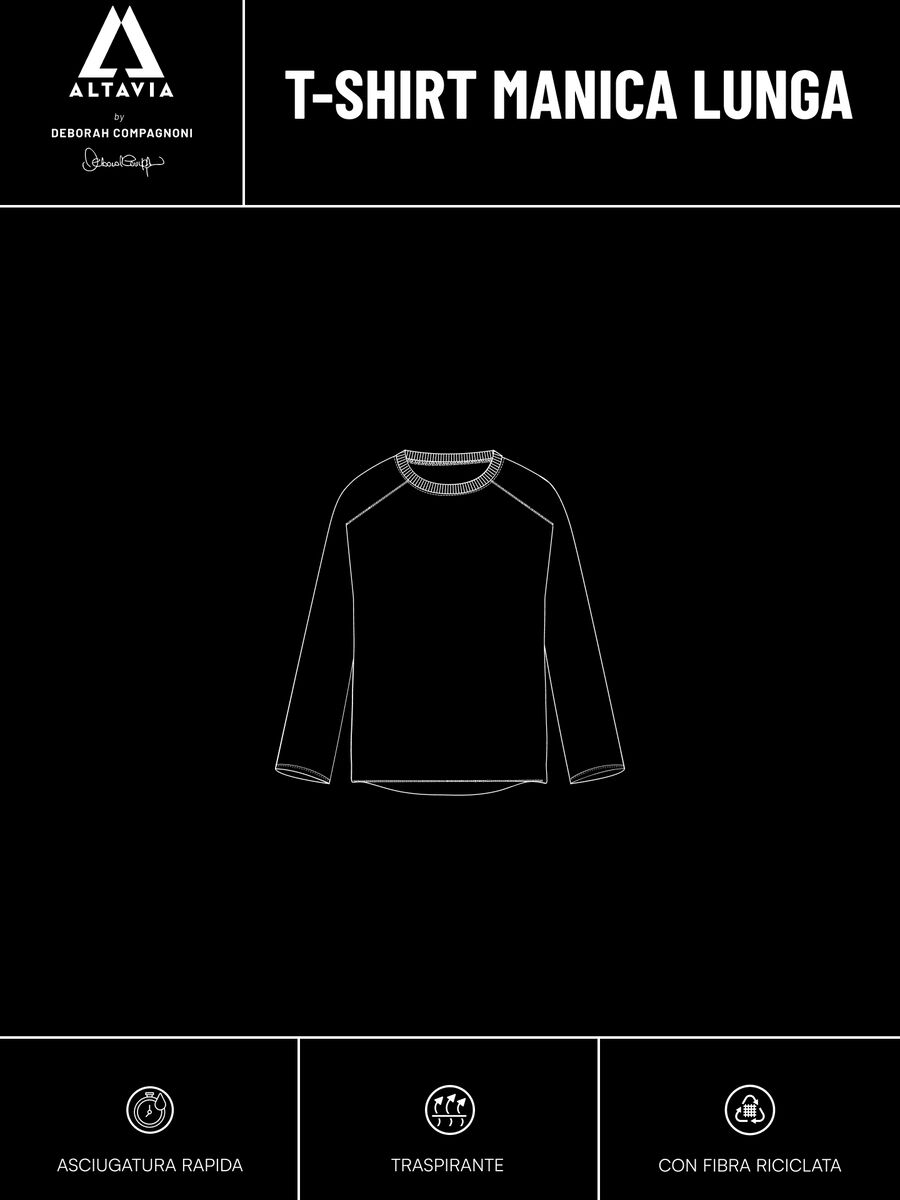 T-shirt a manica lunga ALTAVIA WITH DEBORAH COMPAGNONI_7