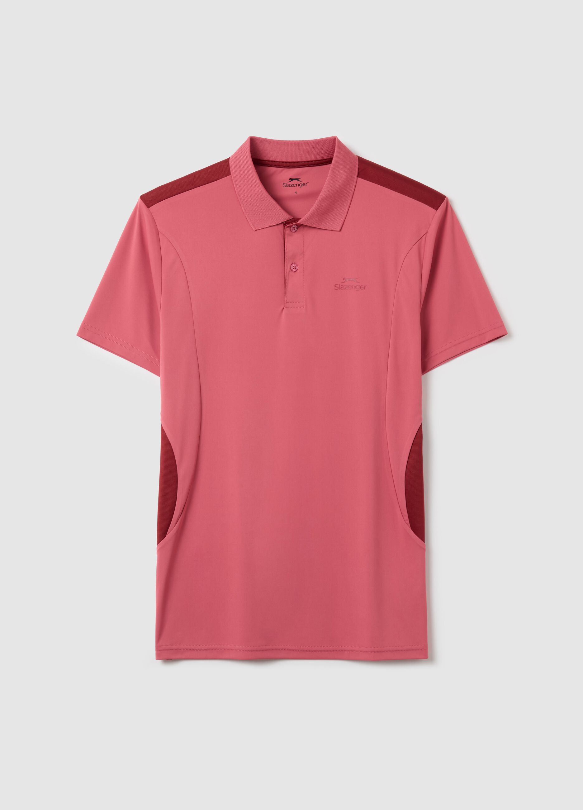 SLAZENGER polo shirt in technical fabric