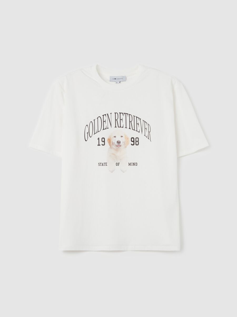Relaxed-fit T-shirt in cotton with print_4