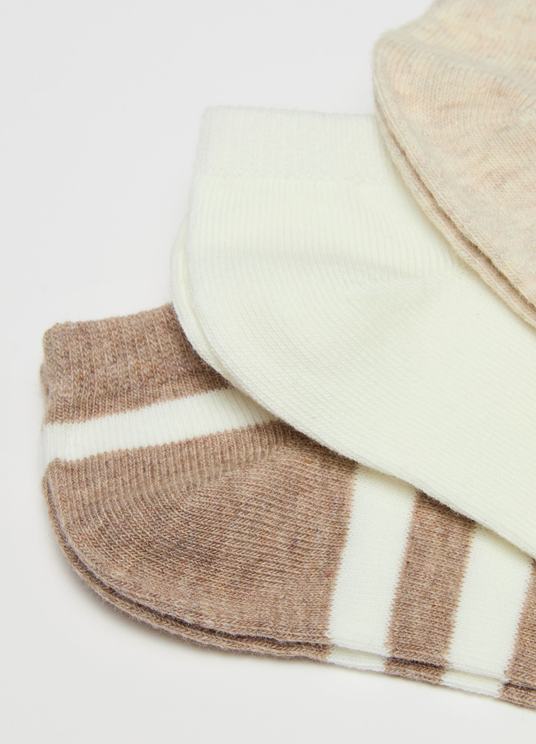 Five-pack short multicoloured socks