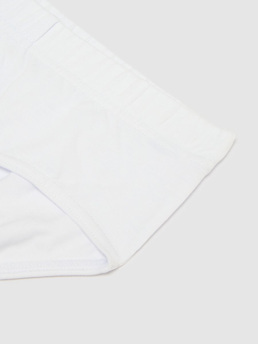Slip in cotone bianco regular fit_5