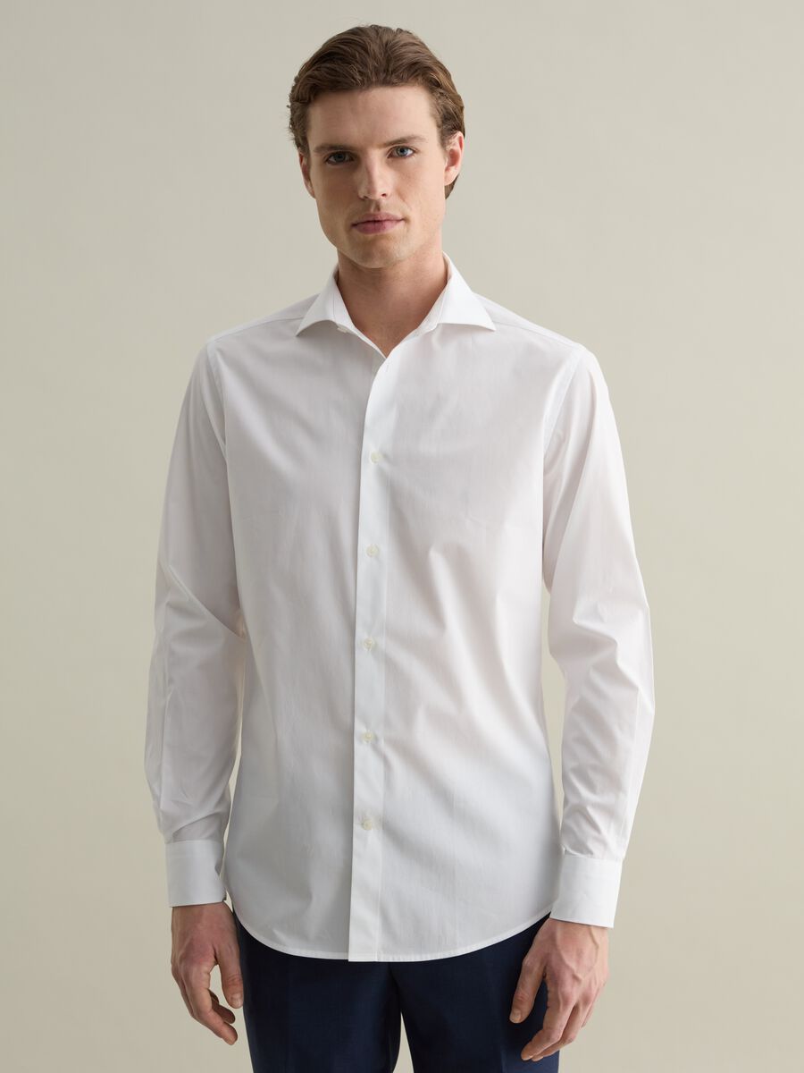 Slim-fit easy-iron shirt_0