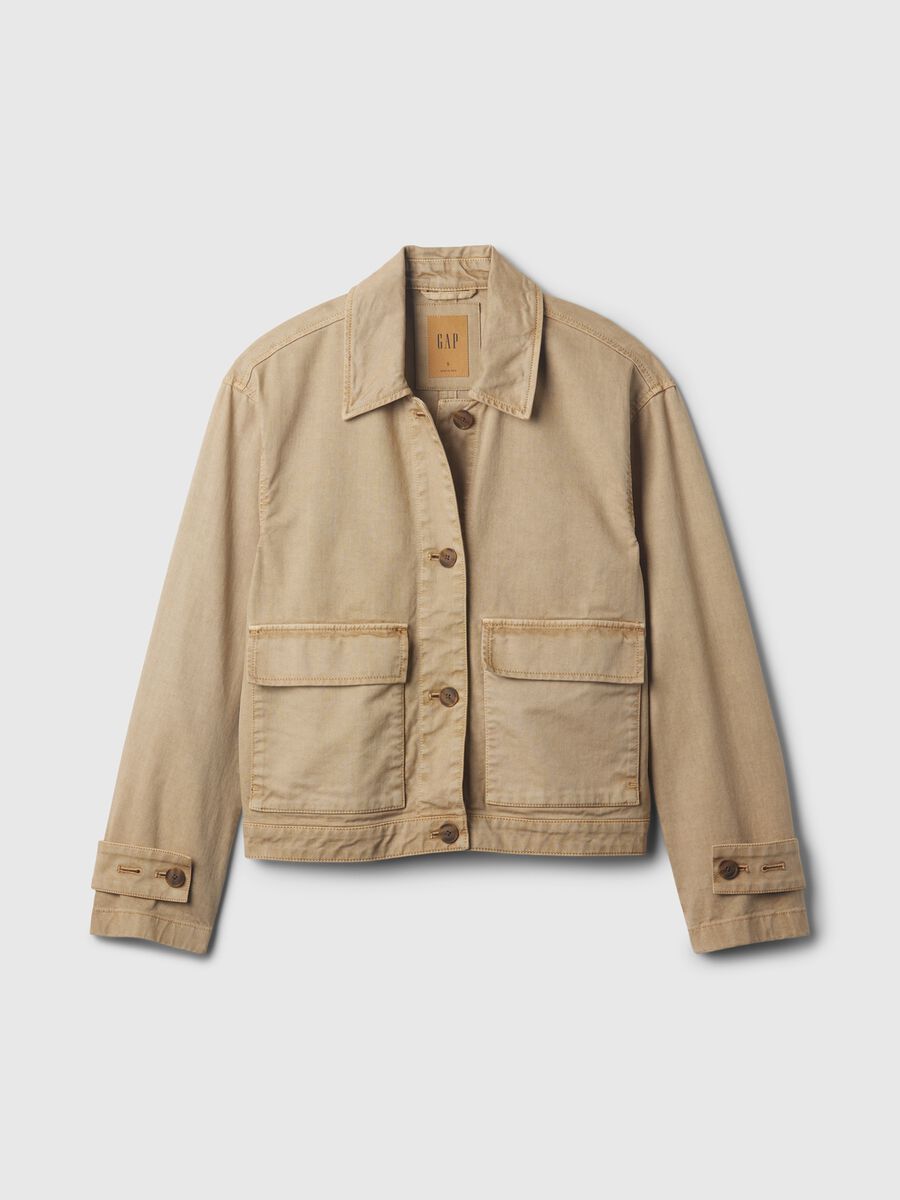 Utility shacket in cotton_4