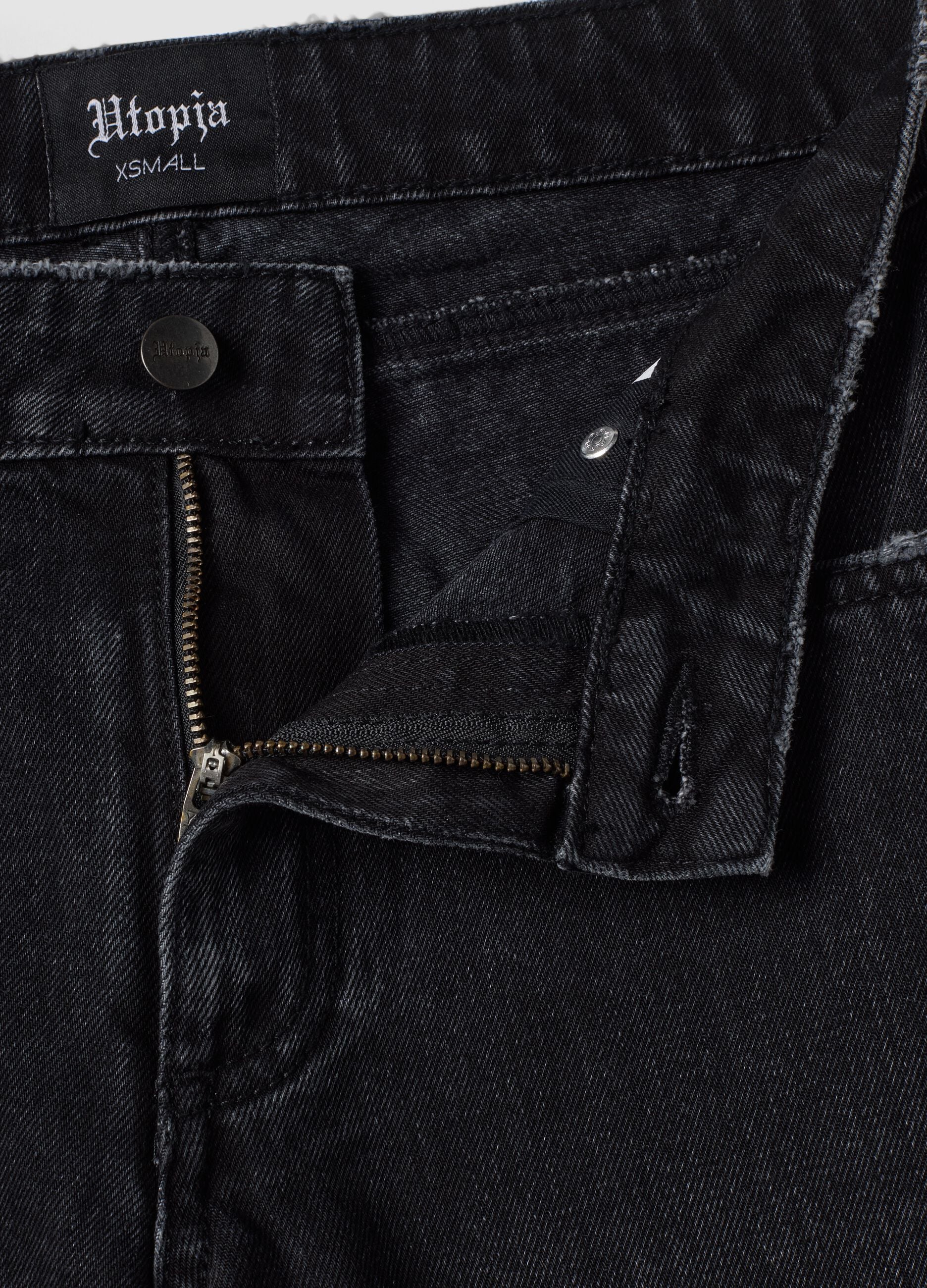 Barrel Black Denim