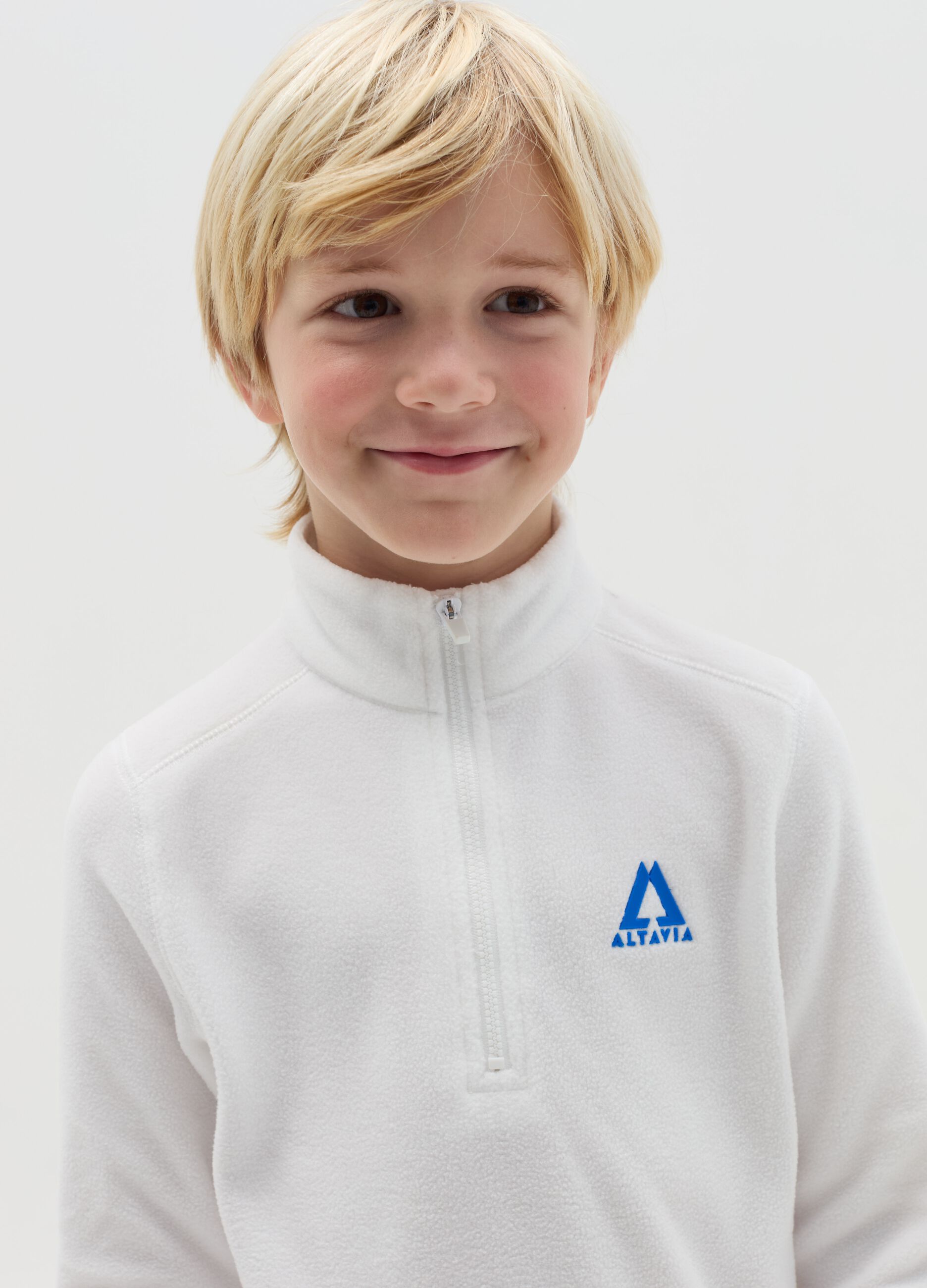 Altavia by Deborah Compagnoni half-zip fleece