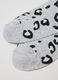 Multicolour Leopard Cotton Blend Sock Twin Pack_1