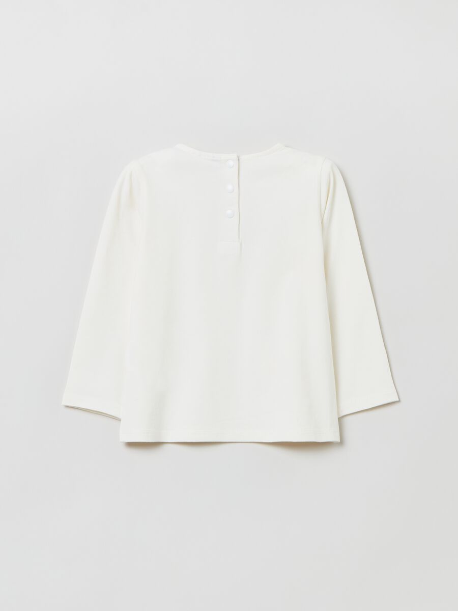 T-shirt a maniche lunghe stampa Titti_1