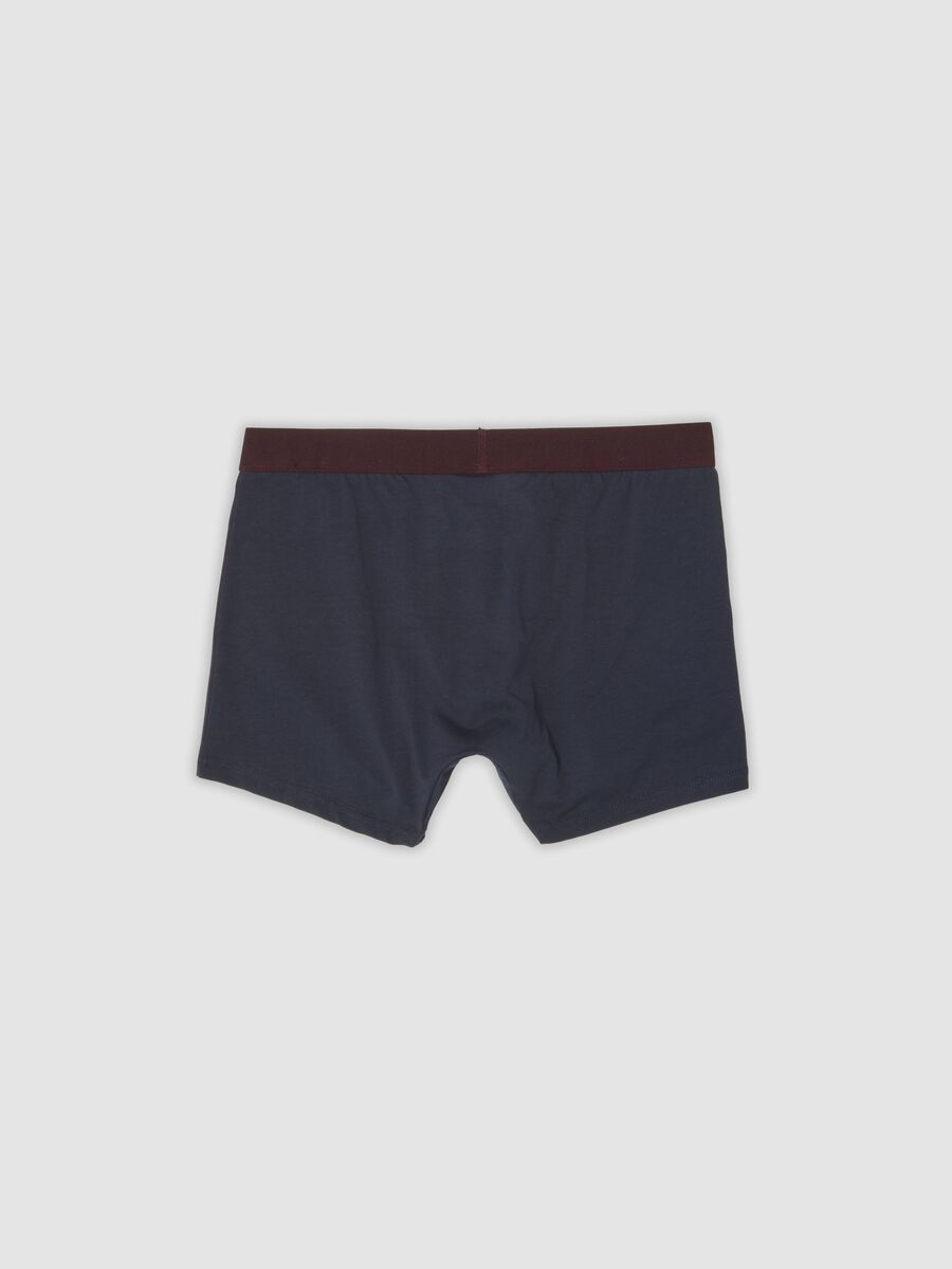 Tripack boxer midi multicolor in cotone organico elasticizzato_1