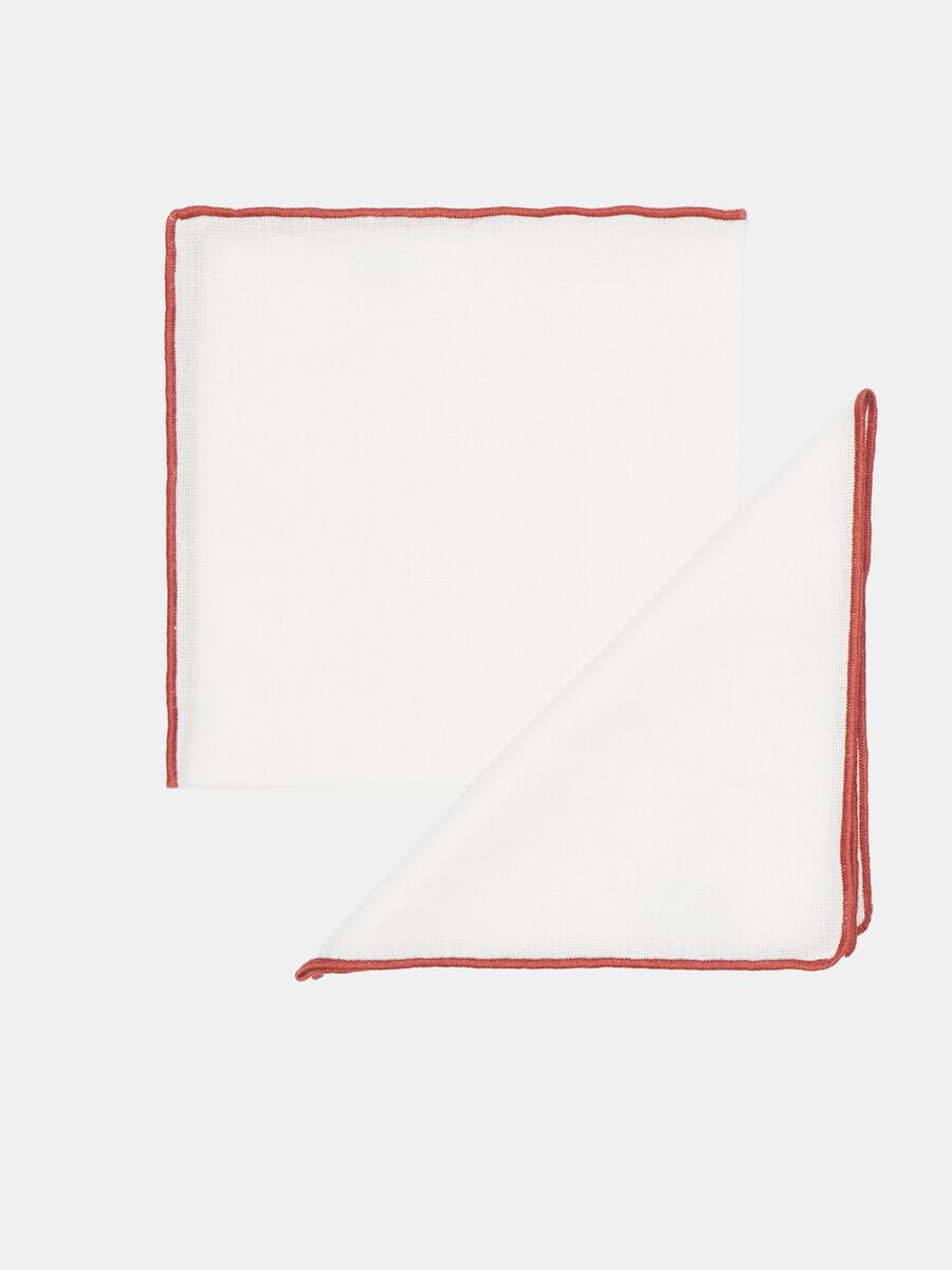 Set of 2 napkins with contrasting edging_0