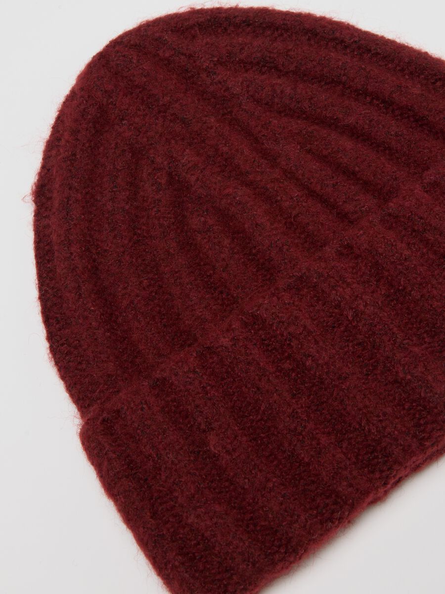 Stretch Fabric Red Cap_1