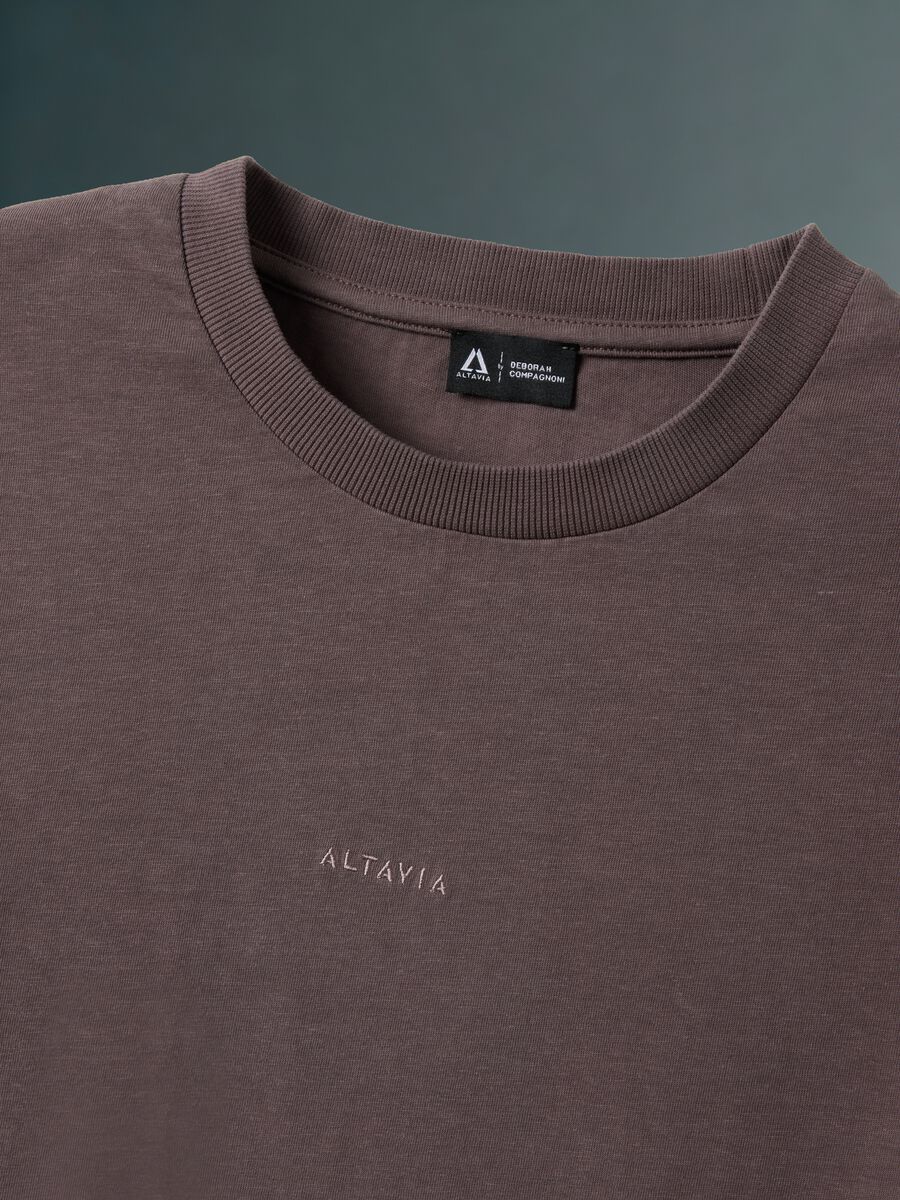 T-shirt in cotton-hemp blend ALTAVIA WITH DEBORAH COMPAGNONI_5