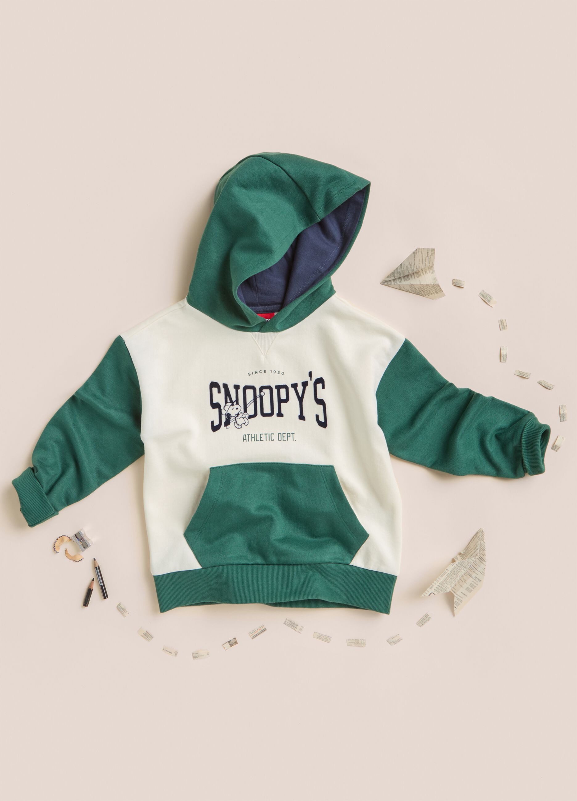 Felpa Snoopy con cappuccio IANA bambino