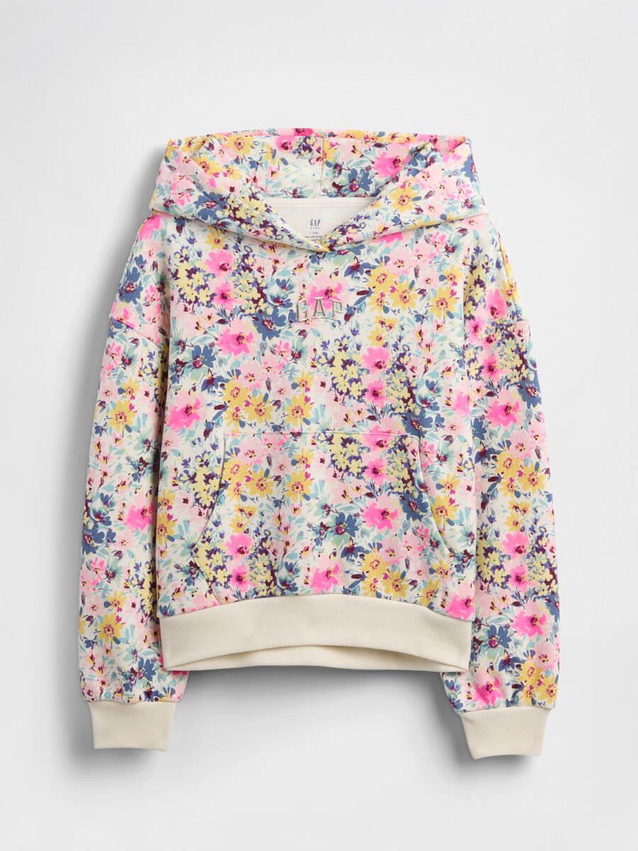 Multicolour Cotton Hoodie for Girls_3