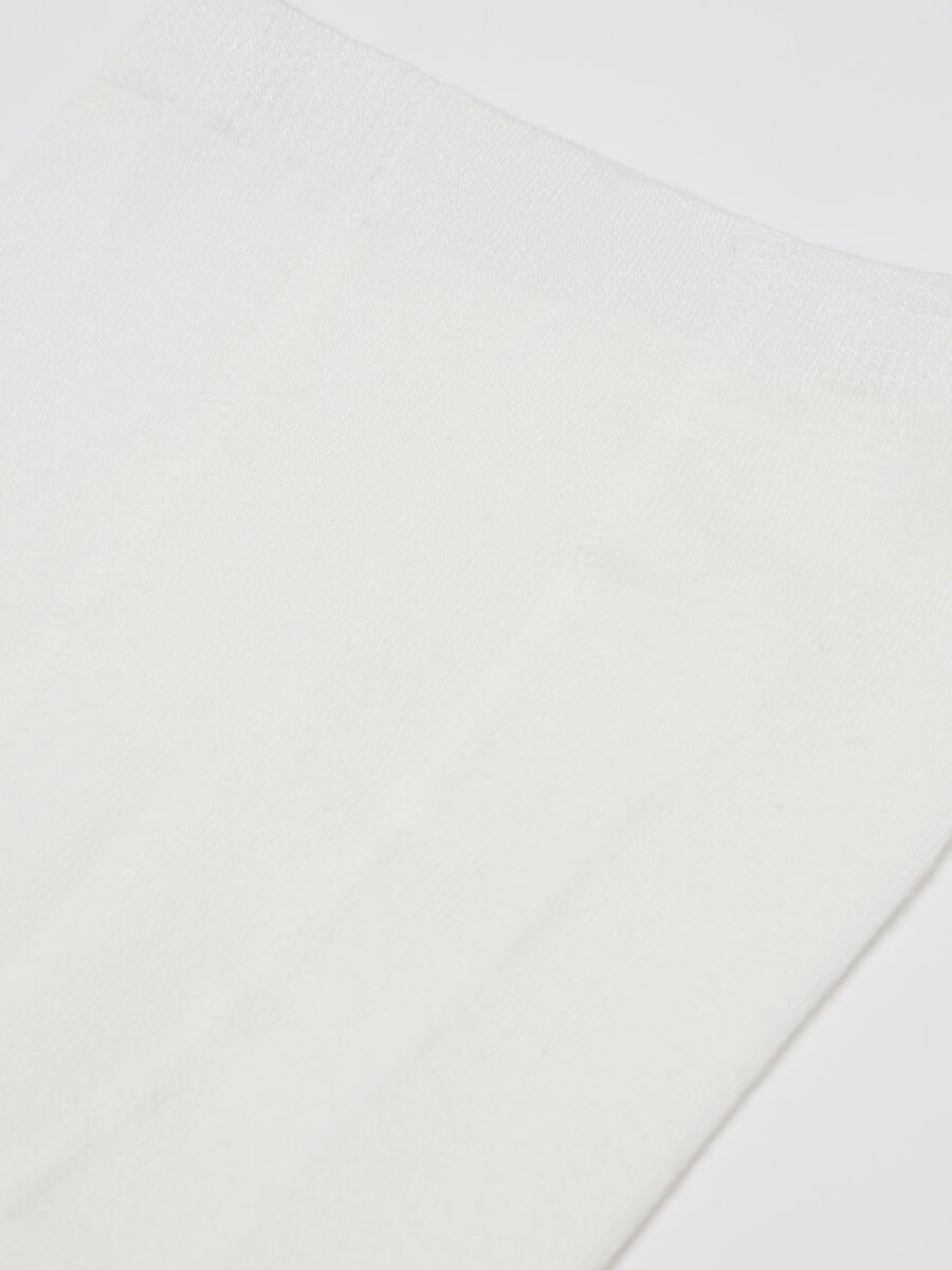 FSC® viscose tights with diamanté design and bow_2