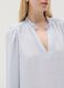 Semi-sheer blouse with frill_3
