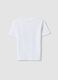 White pure cotton boys&rsquo; T-shirt with sailing print_1