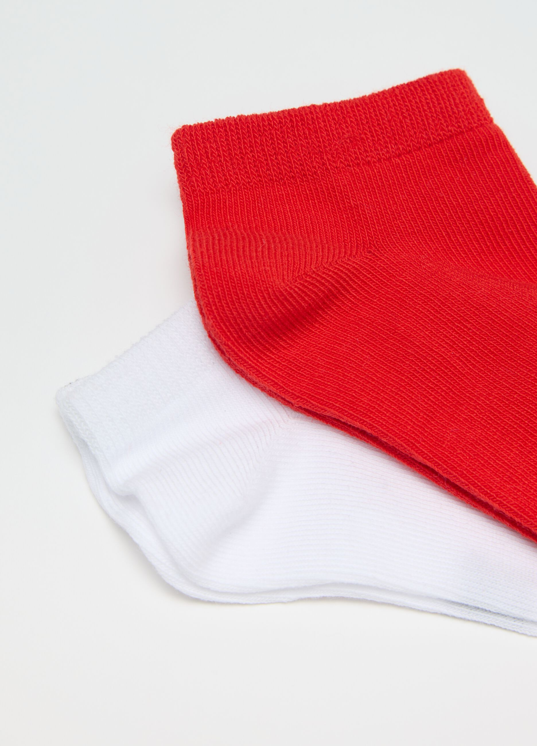 Multipack cinque pariscarpa blu e rosso stretch