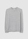 Grey Crew Neck Jumper Regular Fit_4