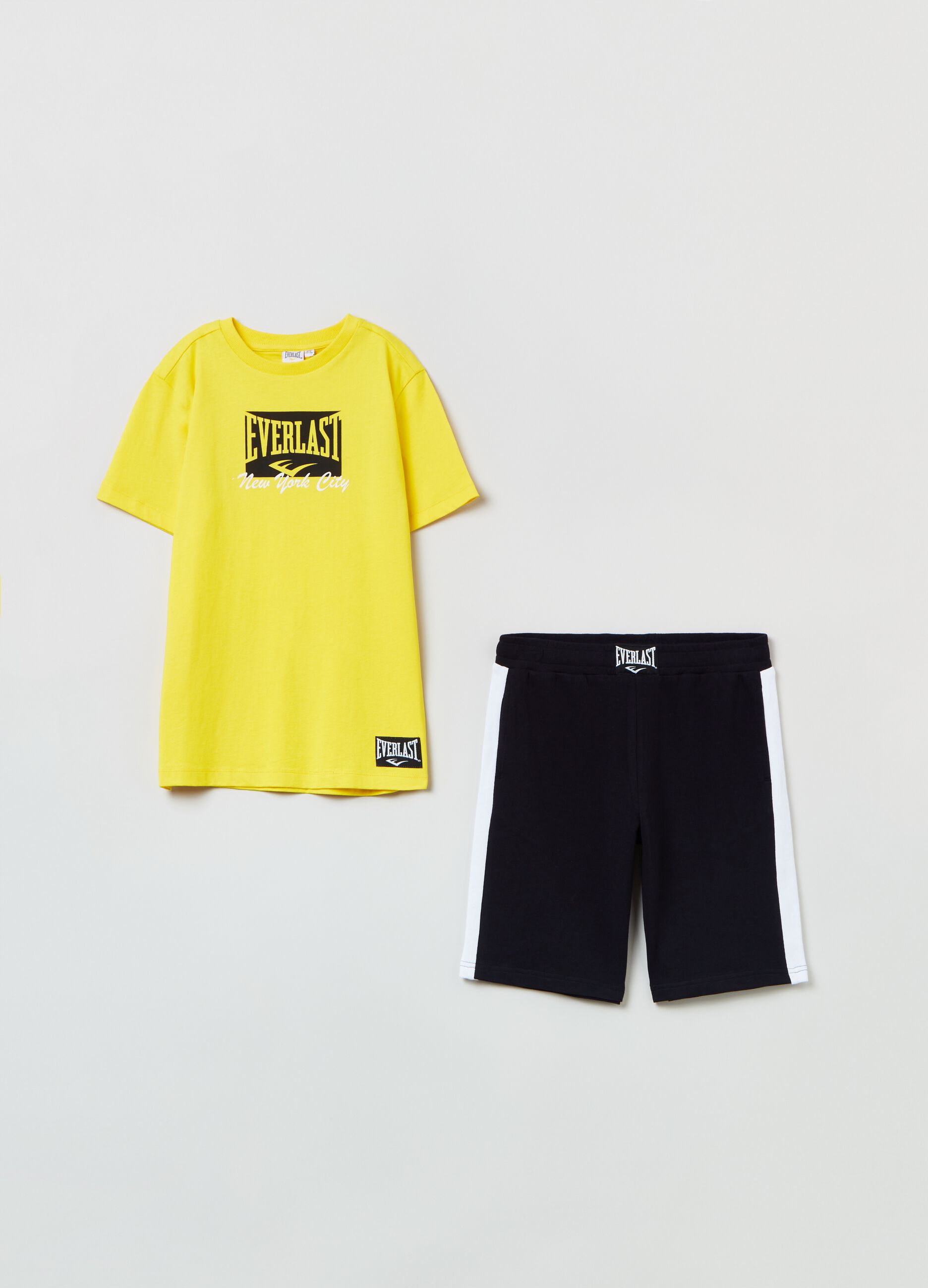 Jogging set t-shirt e shorts Everlast