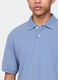 Blue short sleeve cotton polo by Gap_3