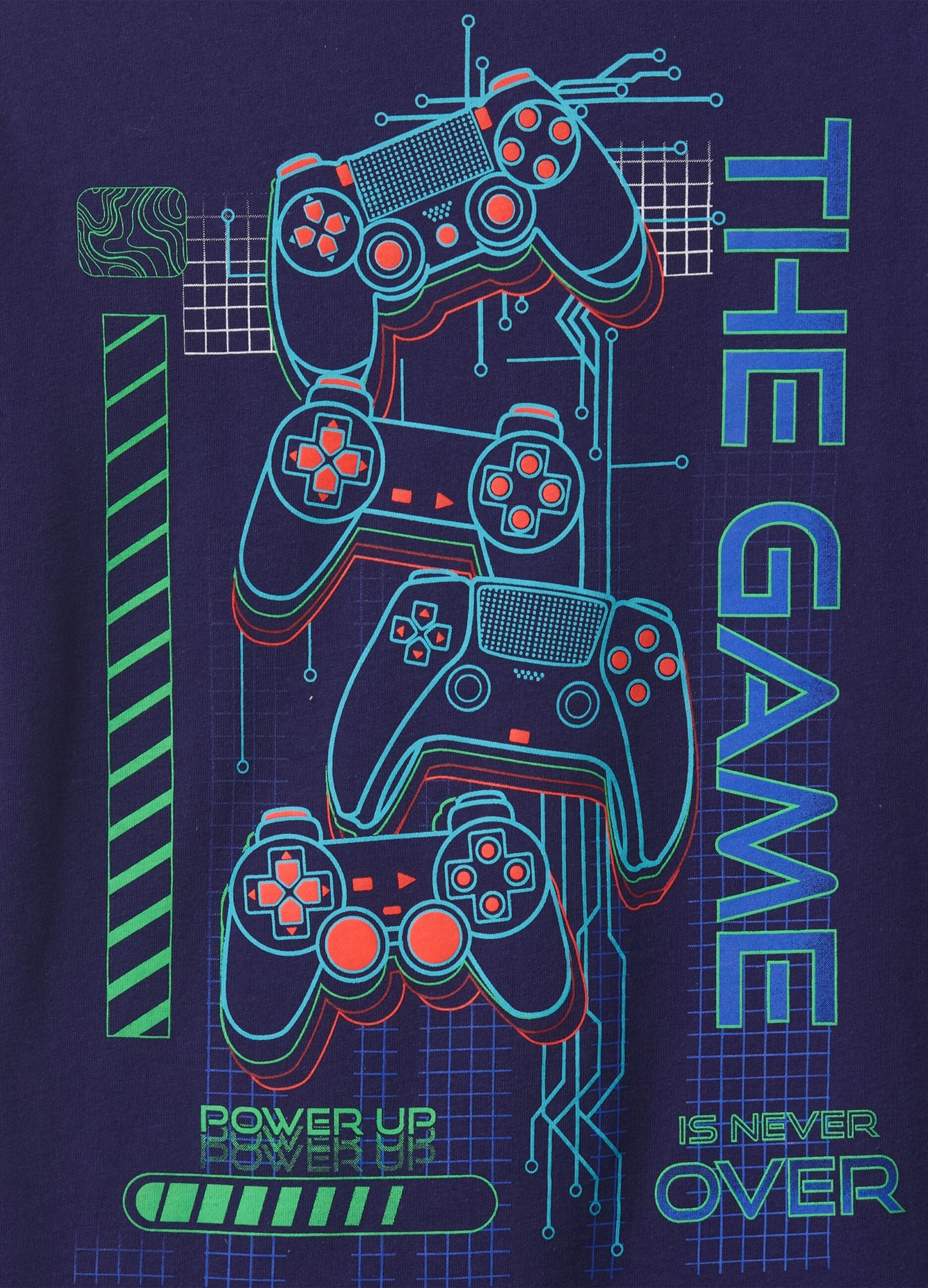 The Game Graphic T-shirt in Purple
