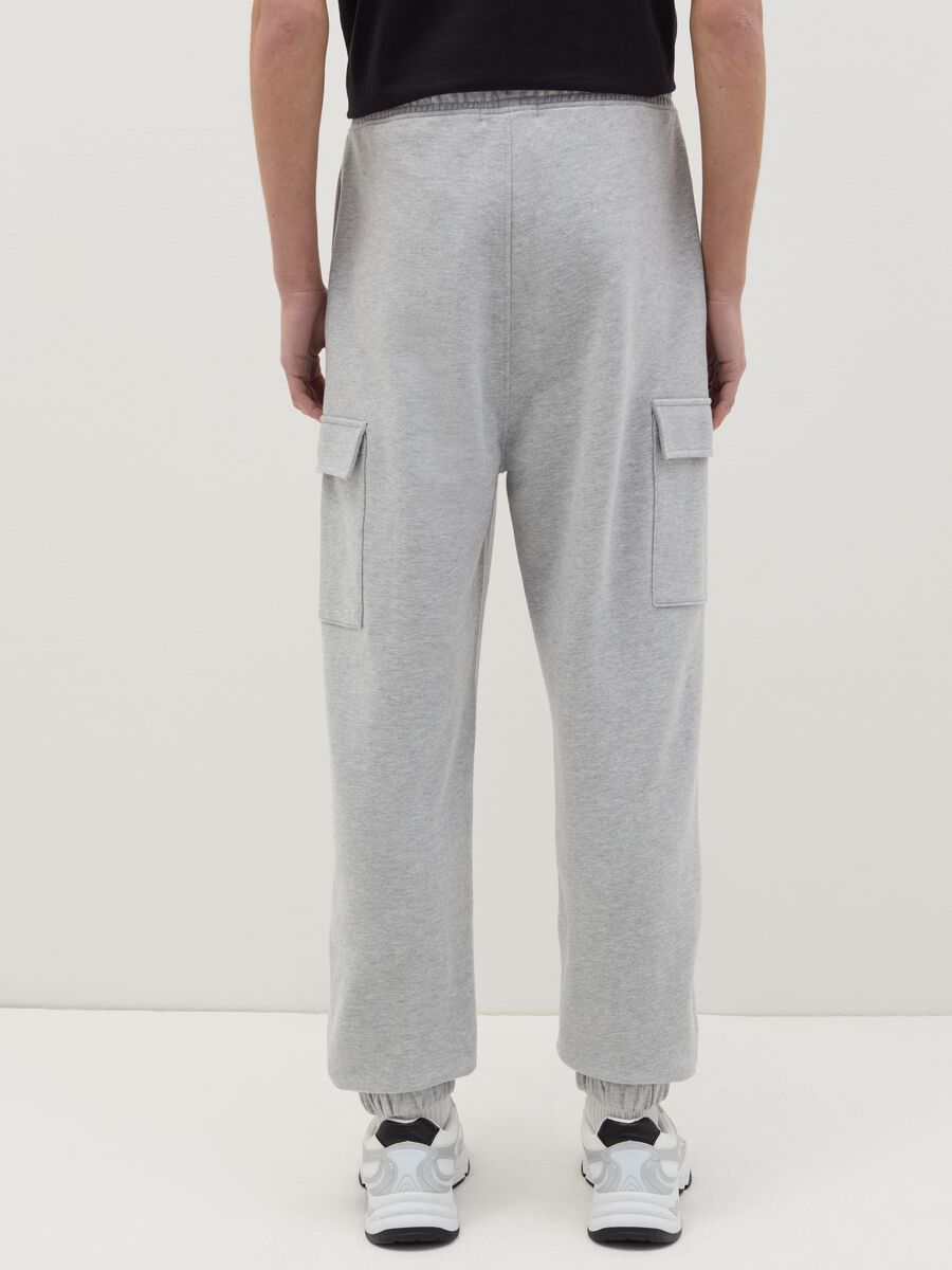 Cargo joggers with elasticated trims_2