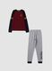 Multicolour organic cotton crew-neck Harry Potter print pyjamas_0