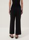 Black viscose-blend culotte trousers_3
