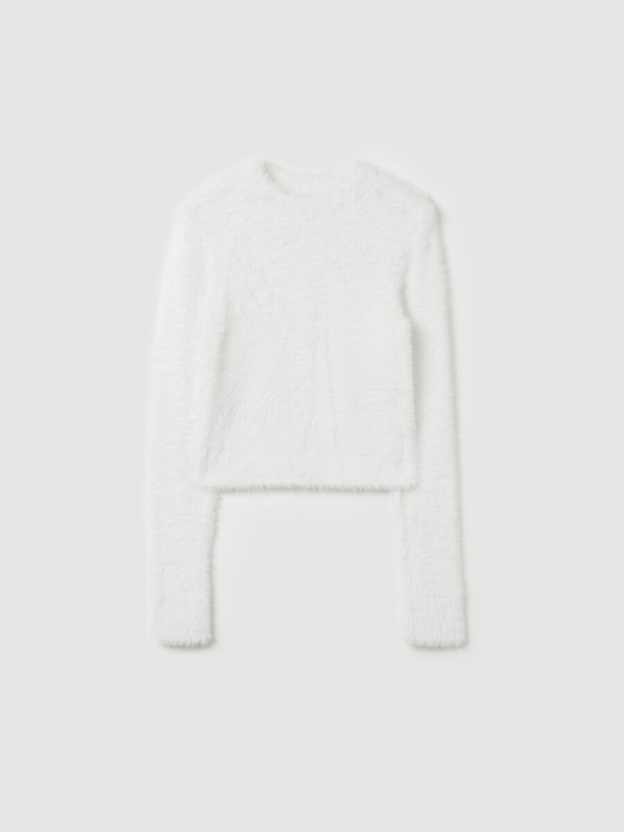 Pullover in faux fur_3