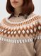 Beige Jacquard Jumper_3