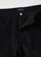 Black Slim Fit Stretch Cotton Trousers_5
