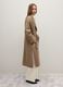 Long coat in beige wool blend, oversized fit_2