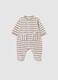 Newborn cotton jumpsuit with multicolour buttons_0