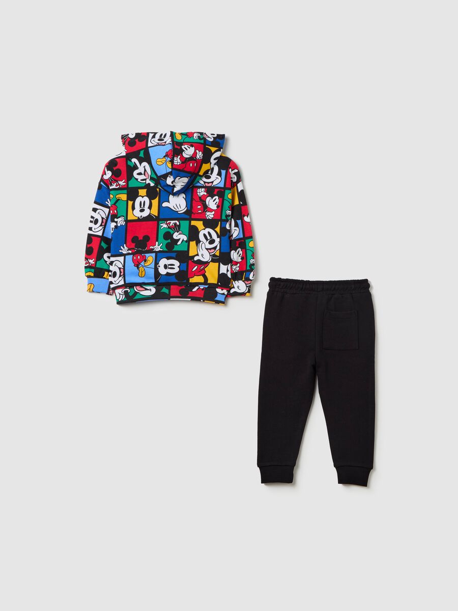 Jogging set in French Terry with Mickey Mouse print_1