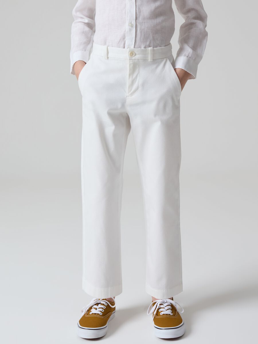 Stretch cotton chinos_1