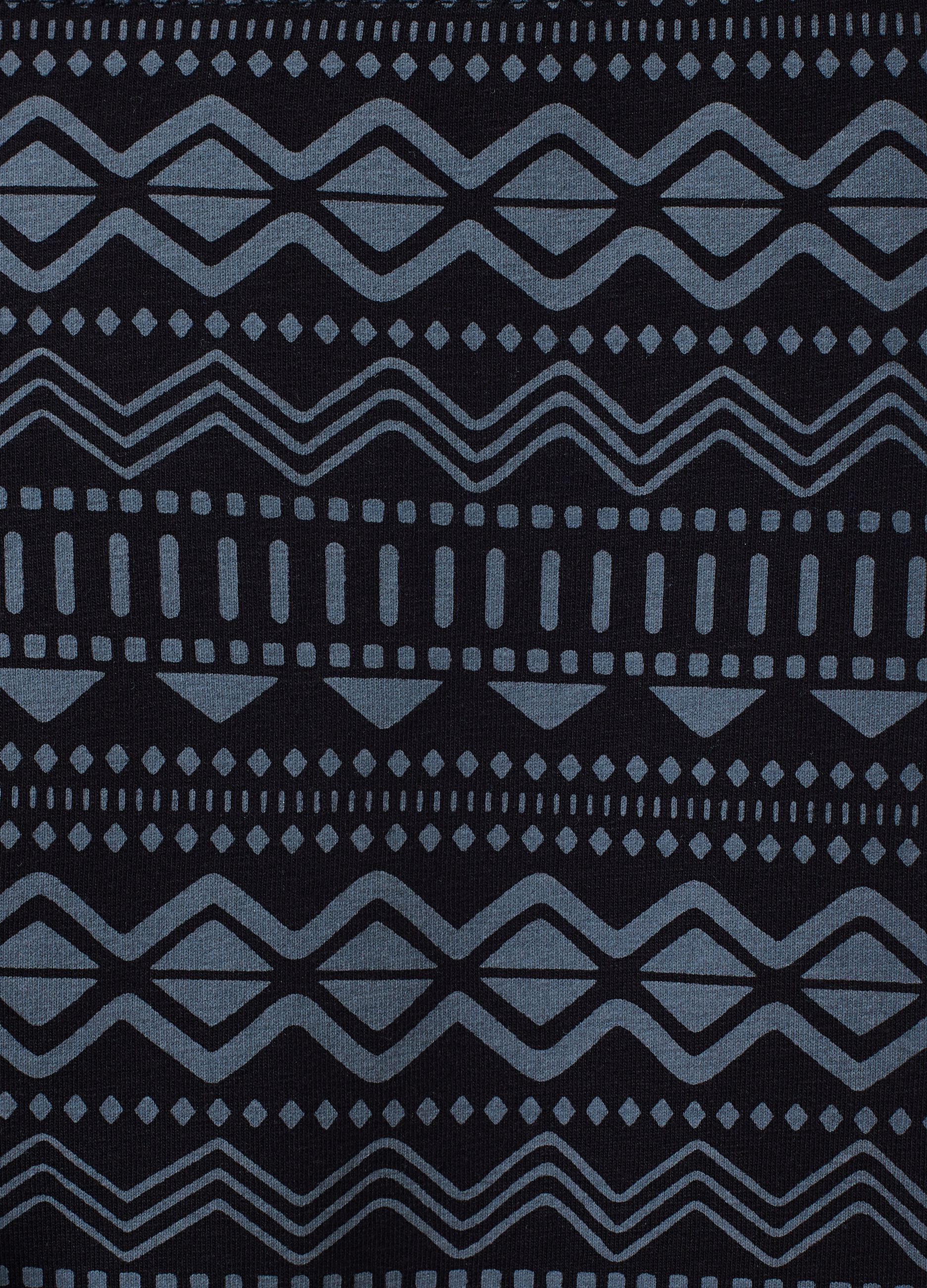 Leggings con stampa etnica all-over_2