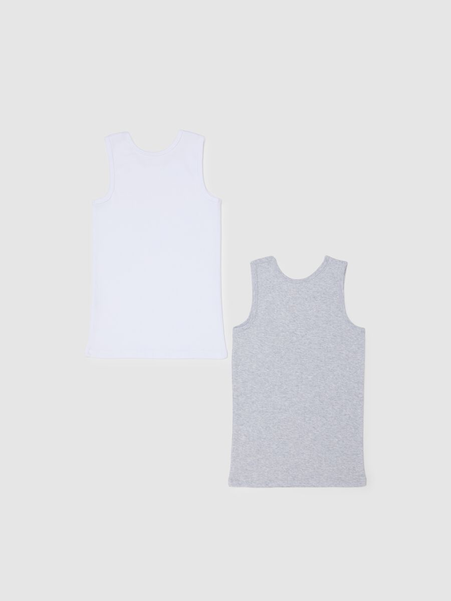 Children's multicolour pack of t-shirts in pure cotton regular fit_1