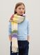 Multicolour Girls' Scarf with Fringes_0